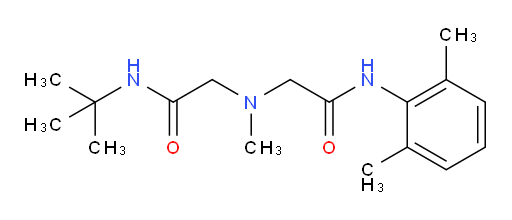 N-(tert-butyl)-2-((2-((2,6-dimethylphenyl)amino)-2-oxoethyl)(methyl)amino)acetamide