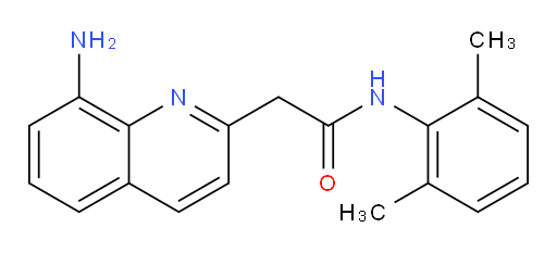 2-(8-aminoquinolin-2-yl)-N-(2,6-dimethylphenyl)acetamide