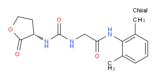 (S)-N-(2,6-dimethylphenyl)-2-(3-(2-oxotetrahydrofuran-3-yl)ureido)acetamide