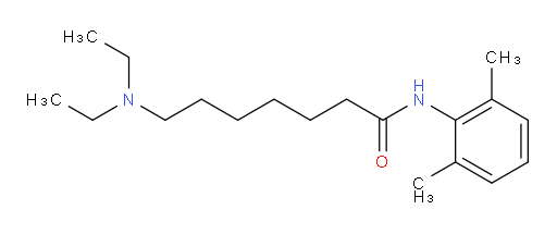 7-(diethylamino)-N-(2,6-dimethylphenyl)heptanamide