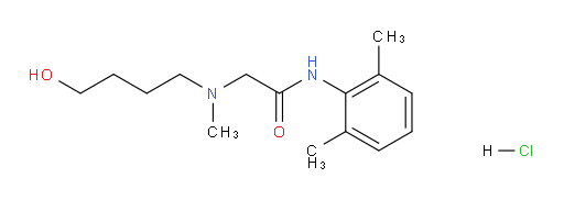 N-(2,6-dimethylphenyl)-2-((4-hydroxybutyl)(methyl)amino)acetamide hydrochloride