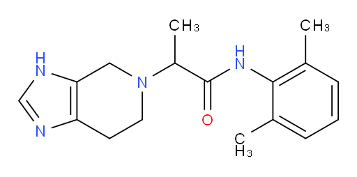 2-(6,7-dihydro-3H-imidazo[4,5-c]pyridin-5(4H)-yl)-N-(2,6-dimethylphenyl)propanamide