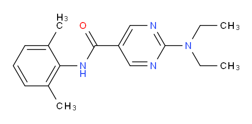 2-(diethylamino)-N-(2,6-dimethylphenyl)pyrimidine-5-carboxamide
