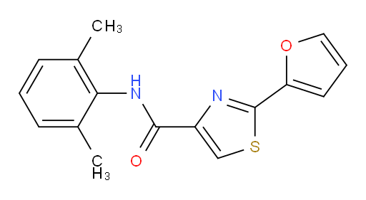 N-(2,6-dimethylphenyl)-2-(furan-2-yl)thiazole-4-carboxamide