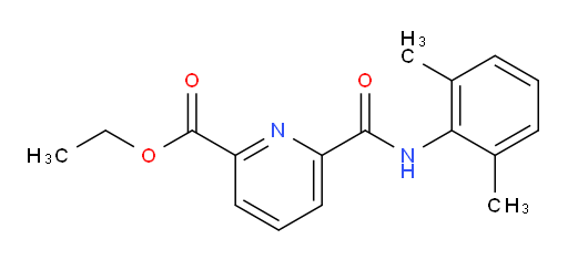 ethyl 6-((2,6-dimethylphenyl)carbamoyl)picolinate