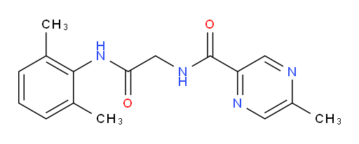 N-(2-((2,6-dimethylphenyl)amino)-2-oxoethyl)-5-methylpyrazine-2-carboxamide