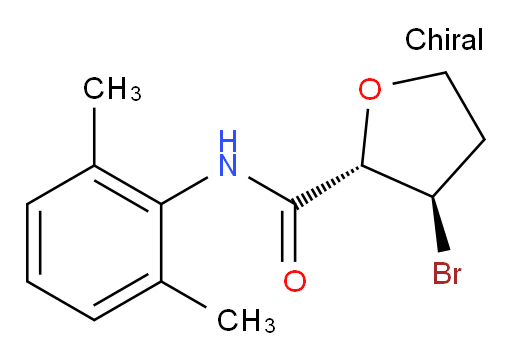 (2S,3R)-3-bromo-N-(2,6-dimethylphenyl)tetrahydrofuran-2-carboxamide