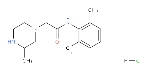 N-(2,6-dimethylphenyl)-2-(3-methylpiperazin-1-yl)acetamide hydrochloride