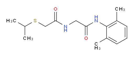 N-(2,6-dimethylphenyl)-2-(2-(isopropylthio)acetamido)acetamide