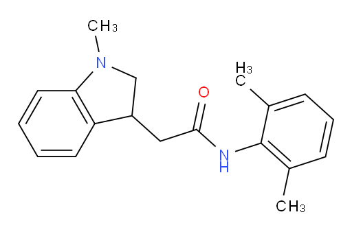 N-(2,6-dimethylphenyl)-2-(1-methylindolin-3-yl)acetamide