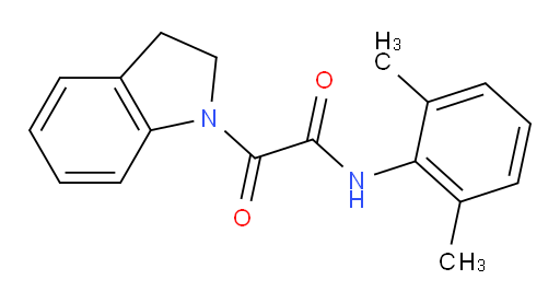 N-(2,6-dimethylphenyl)-2-(indolin-1-yl)-2-oxoacetamide