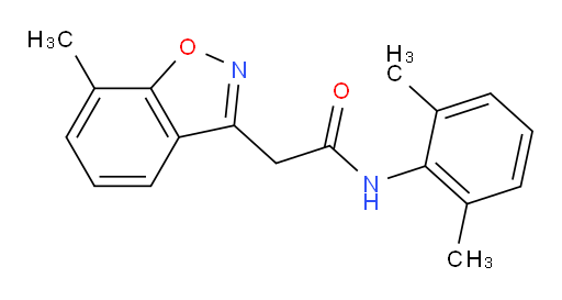 N-(2,6-dimethylphenyl)-2-(7-methylbenzo[d]isoxazol-3-yl)acetamide