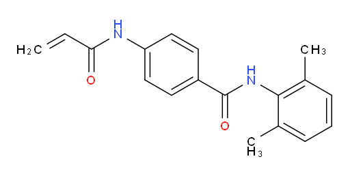 4-acrylamido-N-(2,6-dimethylphenyl)benzamide
