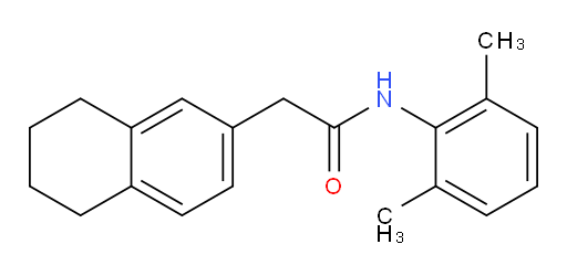 N-(2,6-dimethylphenyl)-2-(5,6,7,8-tetrahydronaphthalen-2-yl)acetamide