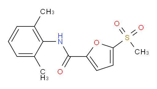 N-(2,6-dimethylphenyl)-5-(methylsulfonyl)furan-2-carboxamide