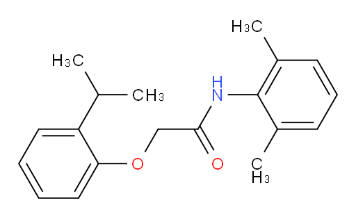N-(2,6-dimethylphenyl)-2-(2-isopropylphenoxy)acetamide