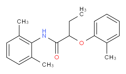 N-(2,6-dimethylphenyl)-2-(o-tolyloxy)butanamide