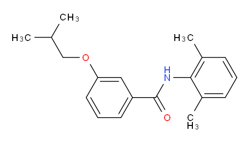 N-(2,6-dimethylphenyl)-3-isobutoxybenzamide