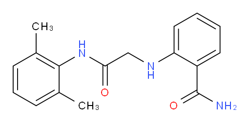 2-((2-((2,6-dimethylphenyl)amino)-2-oxoethyl)amino)benzamide