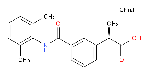 (R)-2-(3-((2,6-dimethylphenyl)carbamoyl)phenyl)propanoic acid
