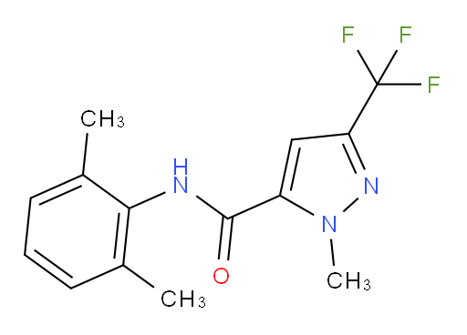 N-(2,6-dimethylphenyl)-1-methyl-3-(trifluoromethyl)-1H-pyrazole-5-carboxamide