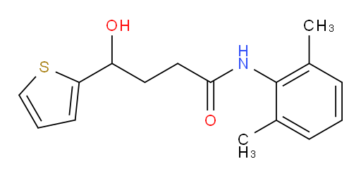 N-(2,6-dimethylphenyl)-4-hydroxy-4-(thiophen-2-yl)butanamide