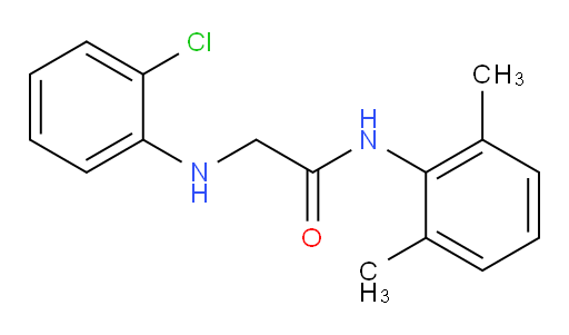 2-((2-chlorophenyl)amino)-N-(2,6-dimethylphenyl)acetamide