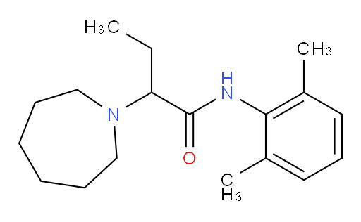 2-(azepan-1-yl)-N-(2,6-dimethylphenyl)butanamide