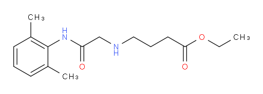 ethyl 4-((2-((2,6-dimethylphenyl)amino)-2-oxoethyl)amino)butanoate