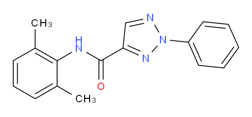 N-(2,6-dimethylphenyl)-2-phenyl-2H-1,2,3-triazole-4-carboxamide