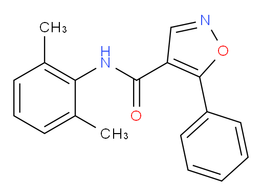 N-(2,6-dimethylphenyl)-5-phenylisoxazole-4-carboxamide