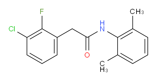 2-(3-chloro-2-fluorophenyl)-N-(2,6-dimethylphenyl)acetamide