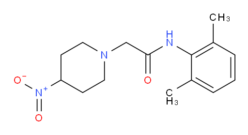 N-(2,6-dimethylphenyl)-2-(4-nitropiperidin-1-yl)acetamide