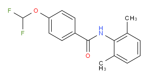 4-(difluoromethoxy)-N-(2,6-dimethylphenyl)benzamide