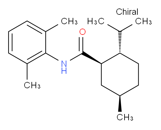 (1R,2S,5R)-N-(2,6-dimethylphenyl)-2-isopropyl-5-methylcyclohexanecarboxamide