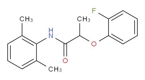 N-(2,6-dimethylphenyl)-2-(2-fluorophenoxy)propanamide