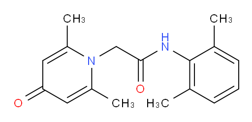 2-(2,6-dimethyl-4-oxopyridin-1(4H)-yl)-N-(2,6-dimethylphenyl)acetamide