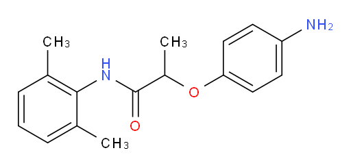 2-(4-aminophenoxy)-N-(2,6-dimethylphenyl)propanamide