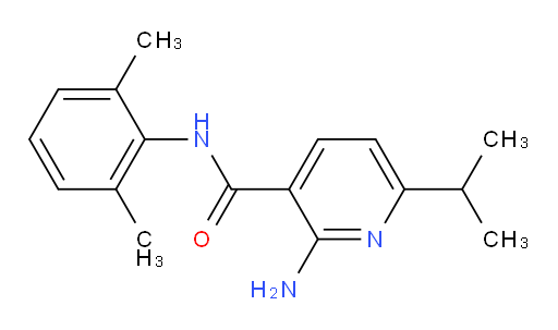 2-amino-N-(2,6-dimethylphenyl)-6-isopropylnicotinamide