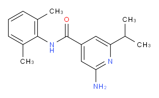 2-amino-N-(2,6-dimethylphenyl)-6-isopropylisonicotinamide