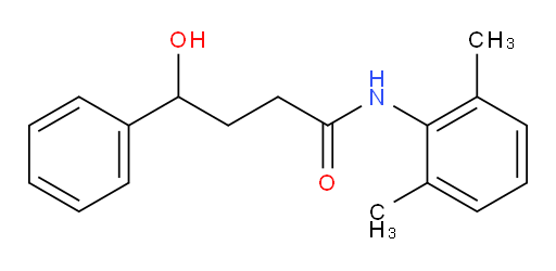 N-(2,6-dimethylphenyl)-4-hydroxy-4-phenylbutanamide