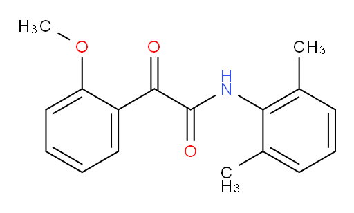 N-(2,6-dimethylphenyl)-2-(2-methoxyphenyl)-2-oxoacetamide