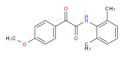 N-(2,6-dimethylphenyl)-2-(4-methoxyphenyl)-2-oxoacetamide