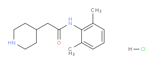 N-(2,6-dimethylphenyl)-2-(piperidin-4-yl)acetamide hydrochloride