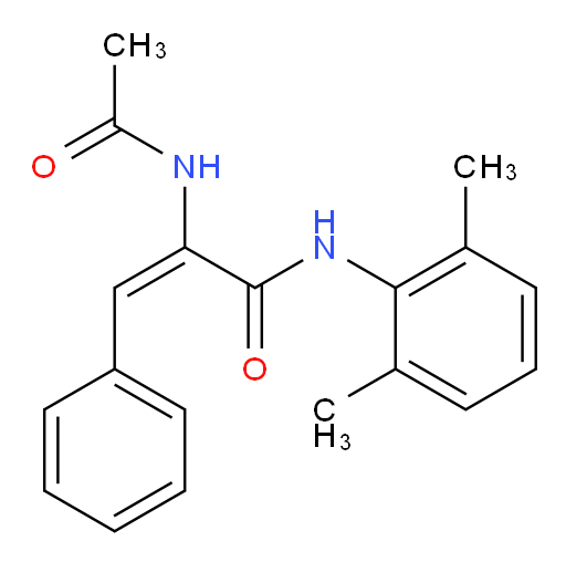 (E)-2-acetamido-N-(2,6-dimethylphenyl)-3-phenylacrylamide