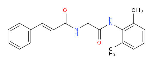 N-(2-((2,6-dimethylphenyl)amino)-2-oxoethyl)cinnamamide