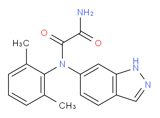 N1-(2,6-dimethylphenyl)-N1-(1H-indazol-6-yl)oxalamide