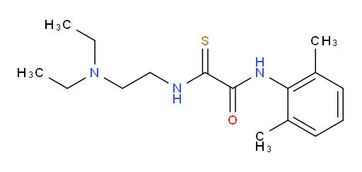 2-((2-(diethylamino)ethyl)amino)-N-(2,6-dimethylphenyl)-2-thioxoacetamide