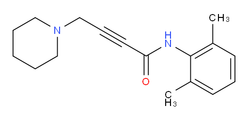 N-(2,6-dimethylphenyl)-4-(piperidin-1-yl)but-2-ynamide