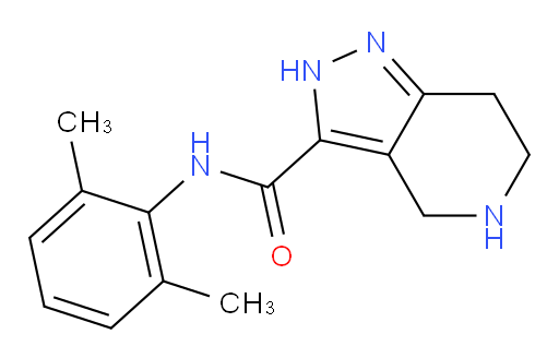 N-(2,6-dimethylphenyl)-4,5,6,7-tetrahydro-2H-pyrazolo[4,3-c]pyridine-3-carboxamide